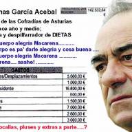 Juan Dimas García Acebal, Presidente de las Cofradías de Asturias convertido en un experto en autofinanciarse con fondos públicos de las gentes de la Mar